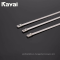 KAYAL eva recubierto de cable de doble bucle de acero inoxidable hecho en China